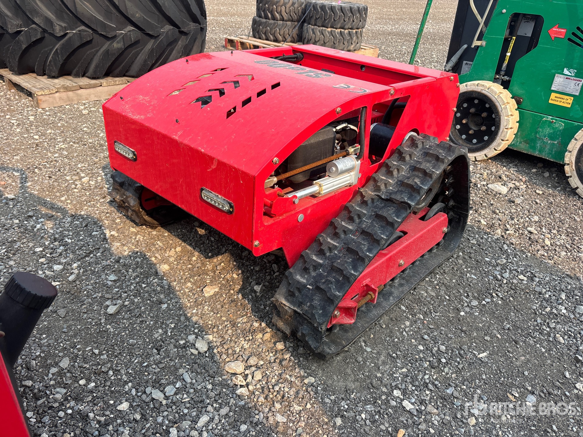 2025 SDLOOL SL800 Electric Remote Control Lawn Mower