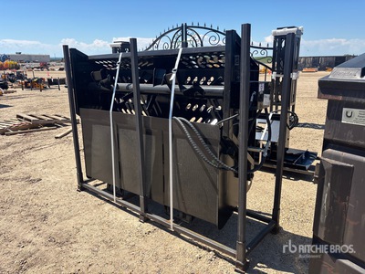 2026 GIYI GY-RR78 78 in Skid Steer Rock Rake (Unused)