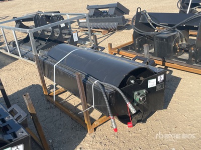 2026 GIYI GY-VR59 59 in Skid Steer Vibratory Roller (Unused)