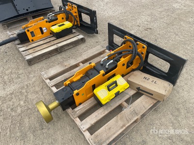 2026 GIYI GY-D680 Skid Steer Post Driver (Unused)