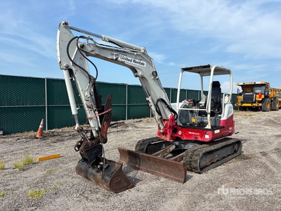 2017 Takeuchi TB260 Mini Excavator
