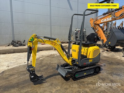 2023 Wacker Neuson 803 Dual Power Mini Excavator (Unused)