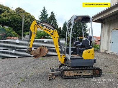 2016 Wacker Neuson EZ17 Mini Excavator