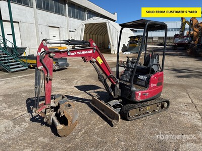 2023 Yanmar ViO17-1 Mini Excavator