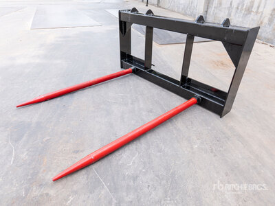 2026 GIYI GY-BF47 47 in Skid Steer Bale Spear (Unused)
