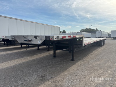 2023 Transcraft FLD1TCM 53 ft T/A Step Deck Trailer