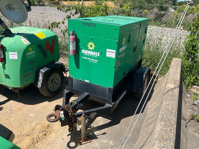 2017 Multiquip DCA-25SSIU4F 20 kW Mobile Generator Set 2017 Multiquip DCA-25SSIU4F 20 kW Mobile Generator Set