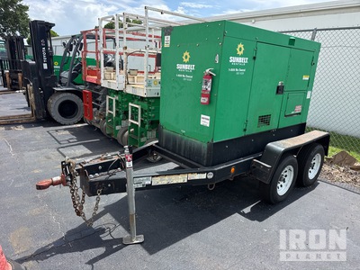2017 MQ Power DCA45SSIU4FSG 36 kW Mobile Generator Set