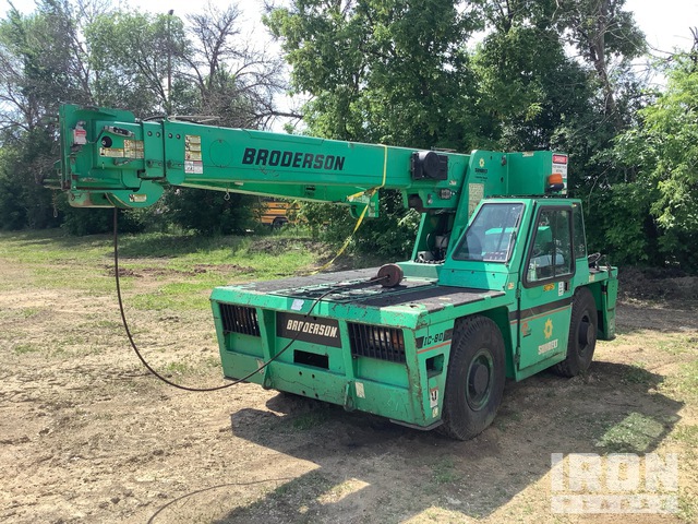 2015 Broderson IC-80-3J 9 ton 4x4 Carry Deck Crane (Inoperable)