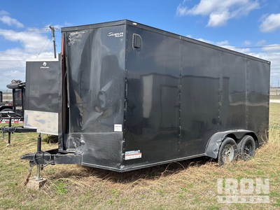 2024 Spartan Cargo 16 ft T/A Remorque fermée