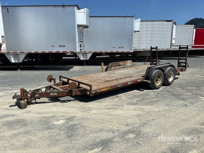 2001 Trailtech 18 ft T/A Equipment Trailer