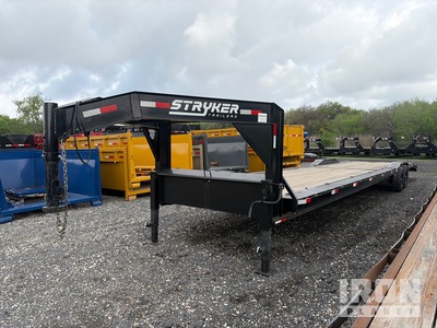 2023 Stryker 30 ft T/A Gooseneck Equipment Trailer