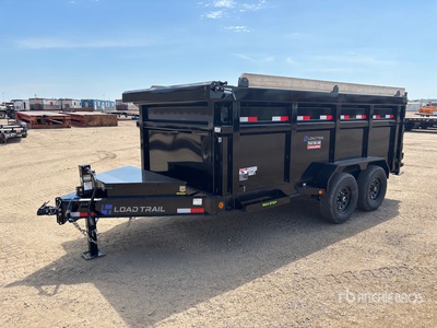 2025 Load Trail 14 ft T/A Dump Utility Trailer (Unused)