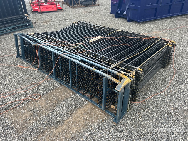 Quantity of (20) Canex 10 ft x 7 ft Wrought Iron Fencing