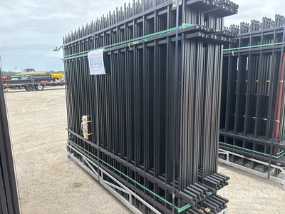 Quantity of (20) Canex 10 ft x 7 ft Powder Coated Site Fence (Unused)
