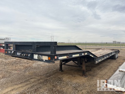 2005 Viking 40 ft T/A Single Drop Step Deck Trailer