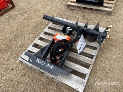 2026 Wolverine MAD-12-12D Mini Skid Steer Auger (Unused)
