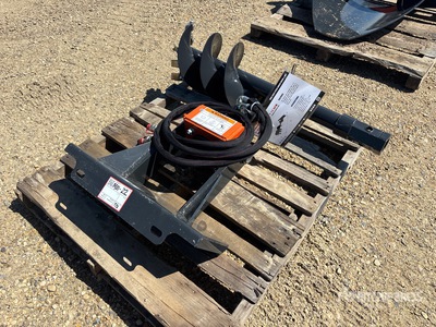 2026 Wolverine MAD-12-12D Mini Skid Steer Auger (Unused)