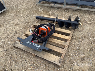 2026 Wolverine MAD-12-12D Mini Skid Steer Auger (Unused)