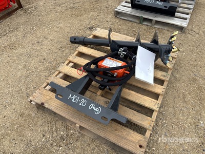2026 Wolverine MAD-12-12D Mini Skid Steer Auger (Unused)