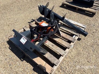 2026 Wolverine MAD-12-12D Mini Skid Steer Auger (Unused)