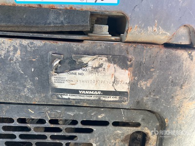 2015 Yanmar ViO17 Mini pelle hydraulique