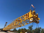 Crane Superstructure with Boom Point Section