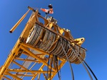 Crane Superstructure with Point Sheaves