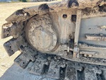 Undercarriage with Left Track Tensioner