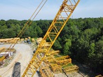 Crane Superstructure with Boom Length
