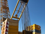 Crane Superstructure with Main Boom Chords