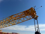 Crane Superstructure with Boom Point Section