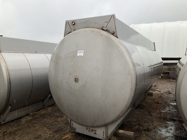 17.6 Cu Stainless Steel Tank To Fit Truck (Unused)