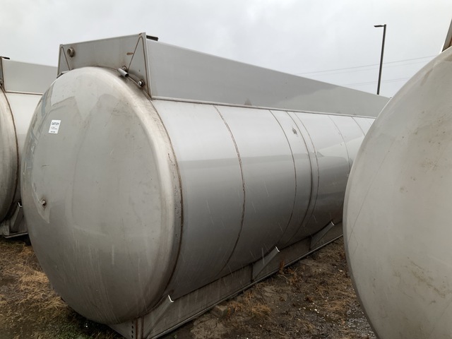 21.5 Cu Stainless Steel Tank To Fit Trailer (Unused)