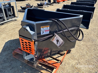 2026 Wolverine CCT-11-148V Concrete Placement Skid Steer Bucket (Unused)