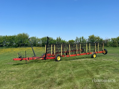 Farm King 50 ft Diamond Harrow