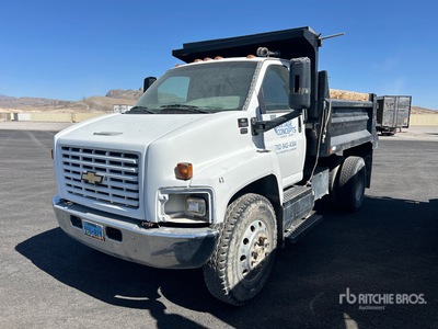 2007 Chevrolet C7500 4x2 شاحنة قلابة /محور واحد (Inoperable)