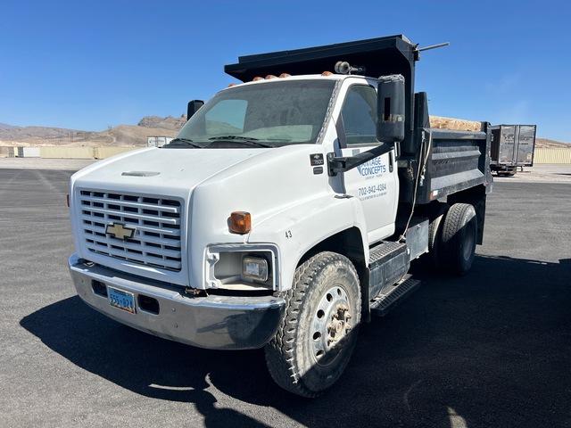 2007 Chevrolet C7500 4x2 S/A Dump Truck (Inoperable)