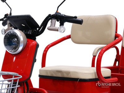 2026 MGC40-RED 3 TT E-Trike Mini スクーター (Unused)