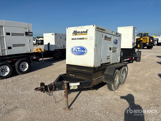 Allmand MP65-8D1 65 kVA Mobile Generator Set