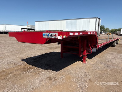 2017 Transcraft 48 ft T/A Spread Axle Single Drop Plataforma Rebajada