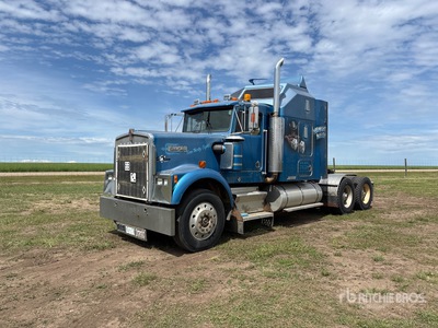 1988 Kenworth W900B T/A Sleeper Truck Tractor
