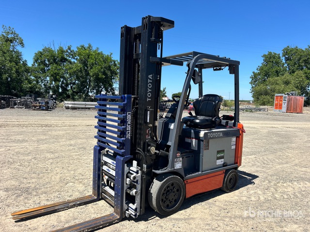 2020 Toyota 8FBCU32 4450 lb Electric Forklift
