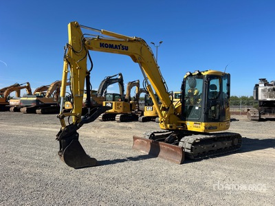 2018 Komatsu PC88MR-10 Tracked Excavator