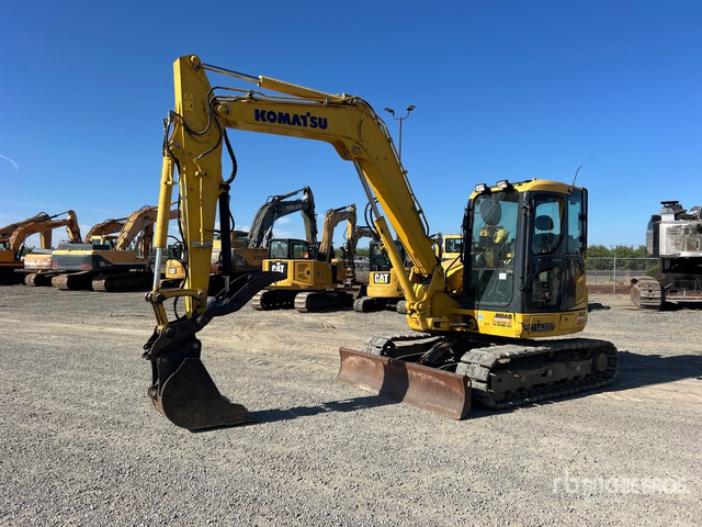 2018 Komatsu PC88MR-10 Tracked Excavator