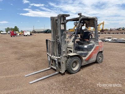 2019 Toyota 8FGU25 4500 lb Cushion Tire Forklift