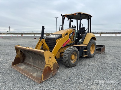 2018 Cat 415F2 IL 4x4 Landscape Loader