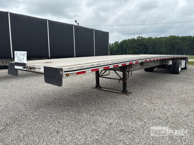 2014 MAC 46000 lb 48 ft T/A Spread Axle Flatbed Trailer