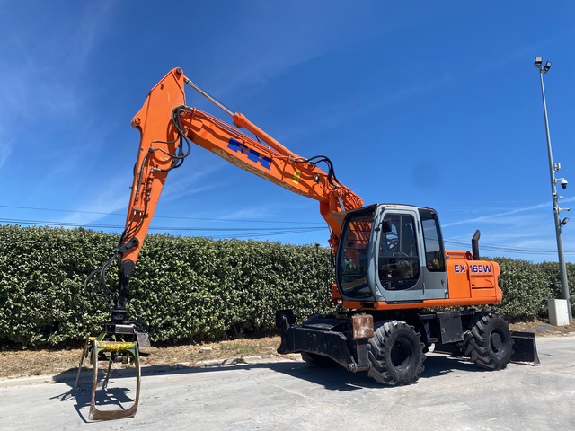 2002 Fiat Kobelco EX165W Wheel Excavator 2002 Fiat Kobelco EX165W Wheel Excavator