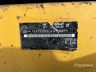 2010 Cat 336D L Tracked Excavator